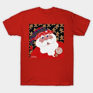 Santa and Gingerbread Cookies T-Shirt